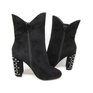 American Glamour Badgley Mischka  Mid Calf High Heeled Womens  Boots Size US 6 B